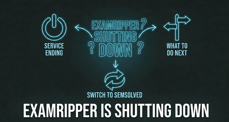 ExamRipper is shutting down